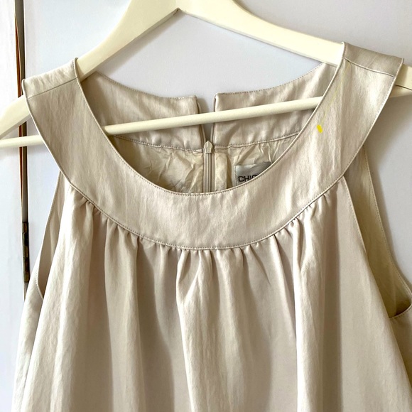 🫶Gorgeous Chico’s Casual All Lined Dress in Silk Like Fabric. 🫶 - Picture 13 of 16